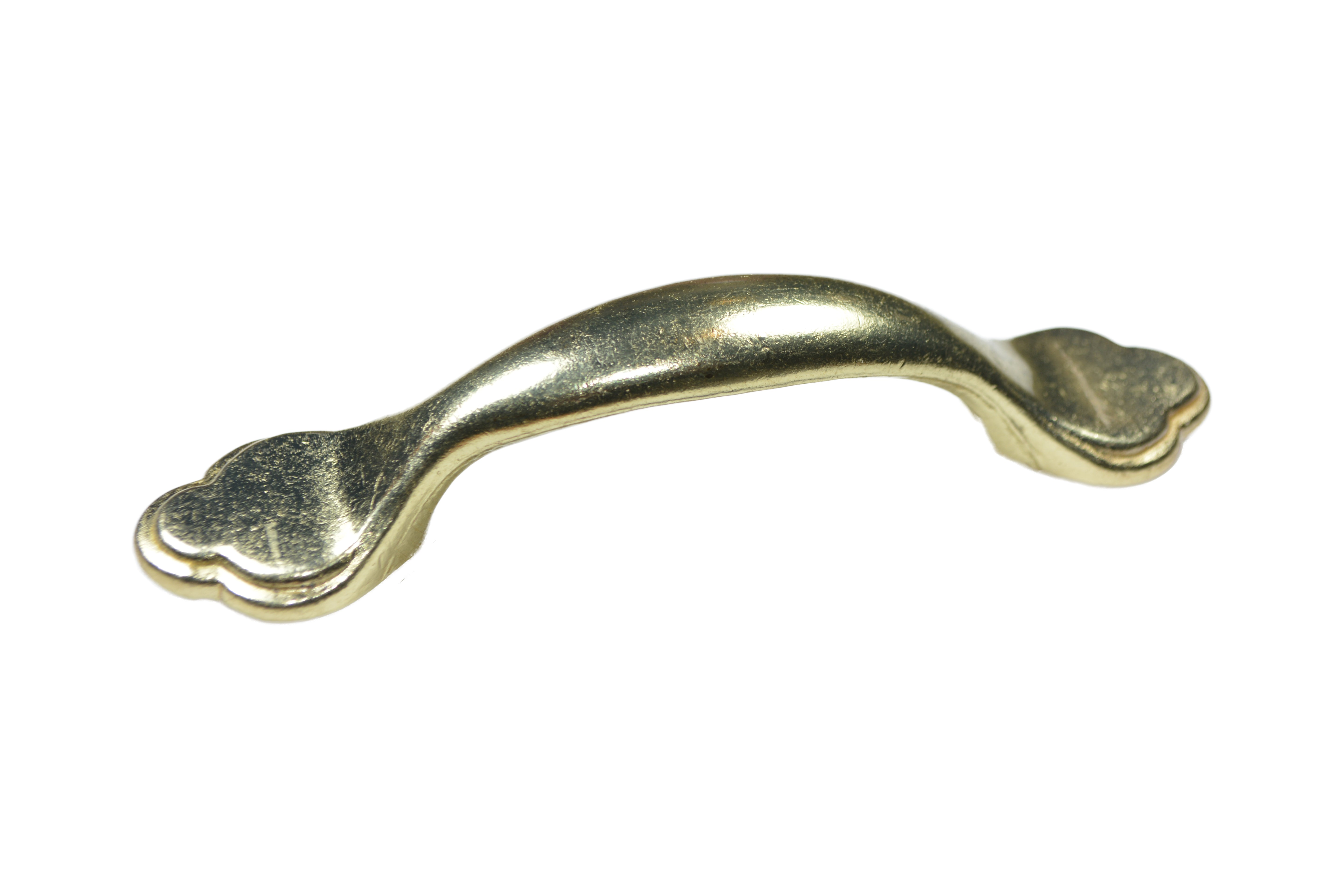 Jaladera Latón Brillante Con Tornillo 6319 75 mm