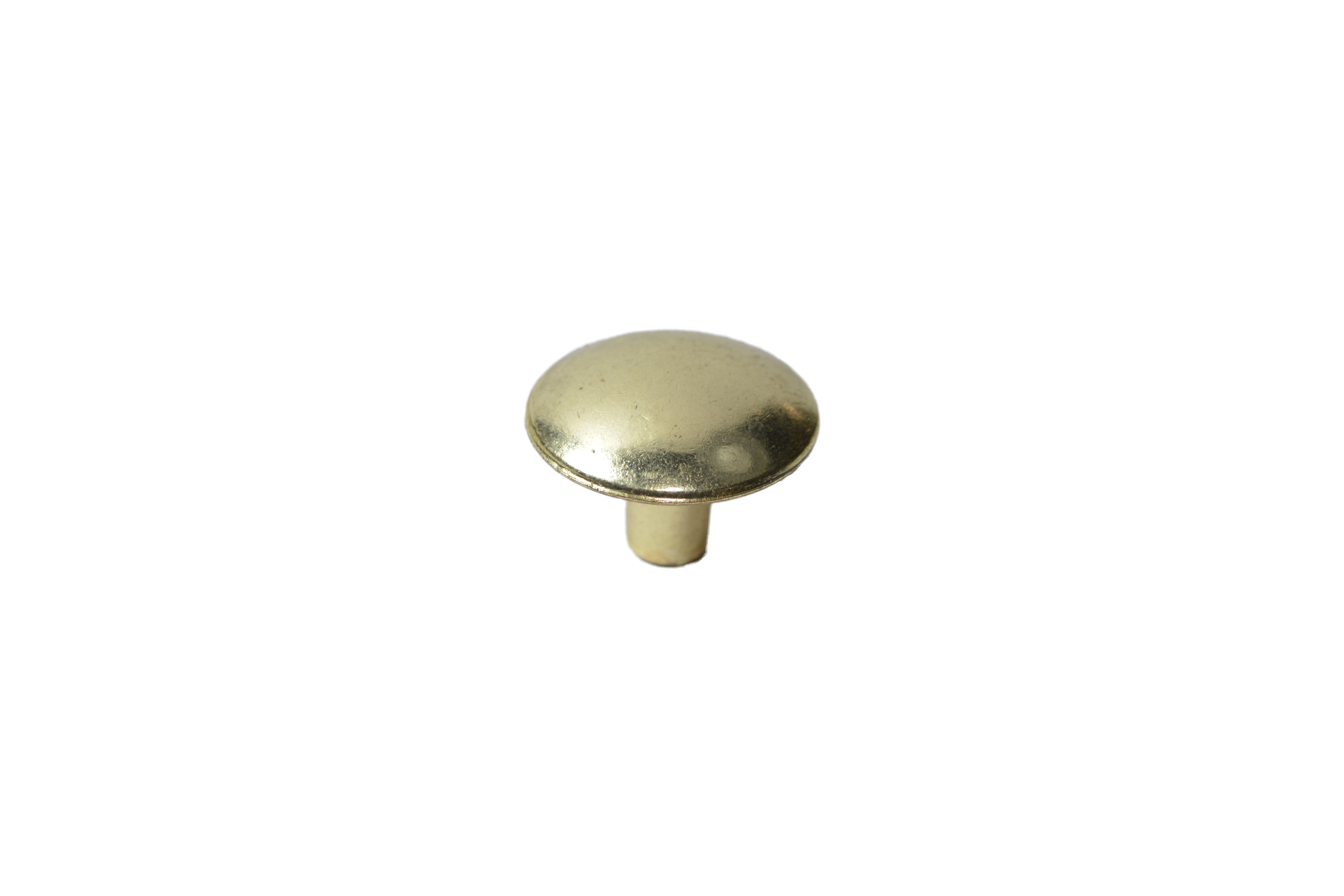 Botón Latón Brillante Con Tornillo 6321 25 mm