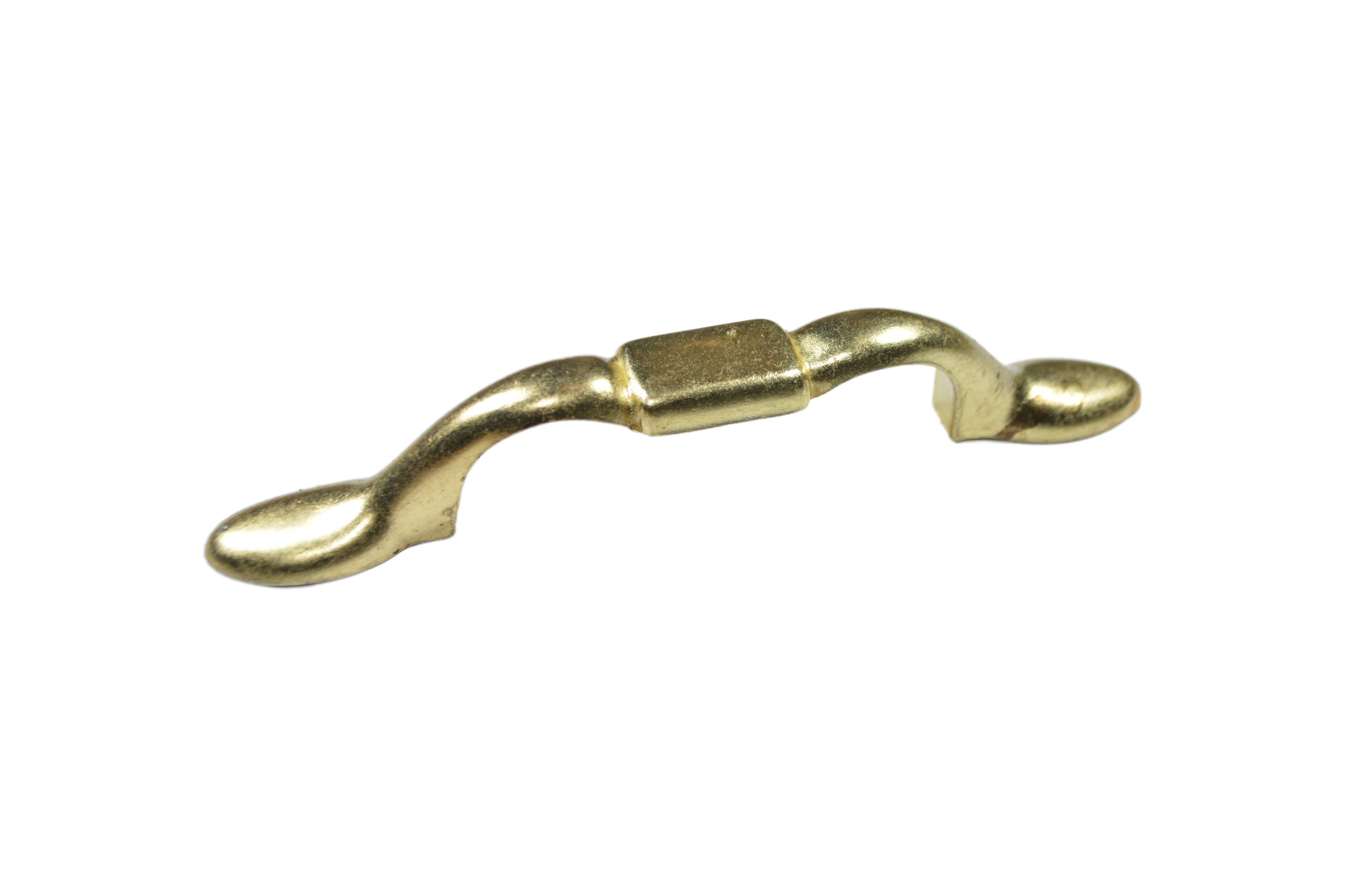 Jaladera Latón Brillante Con Tornillo 6331 76 mm
