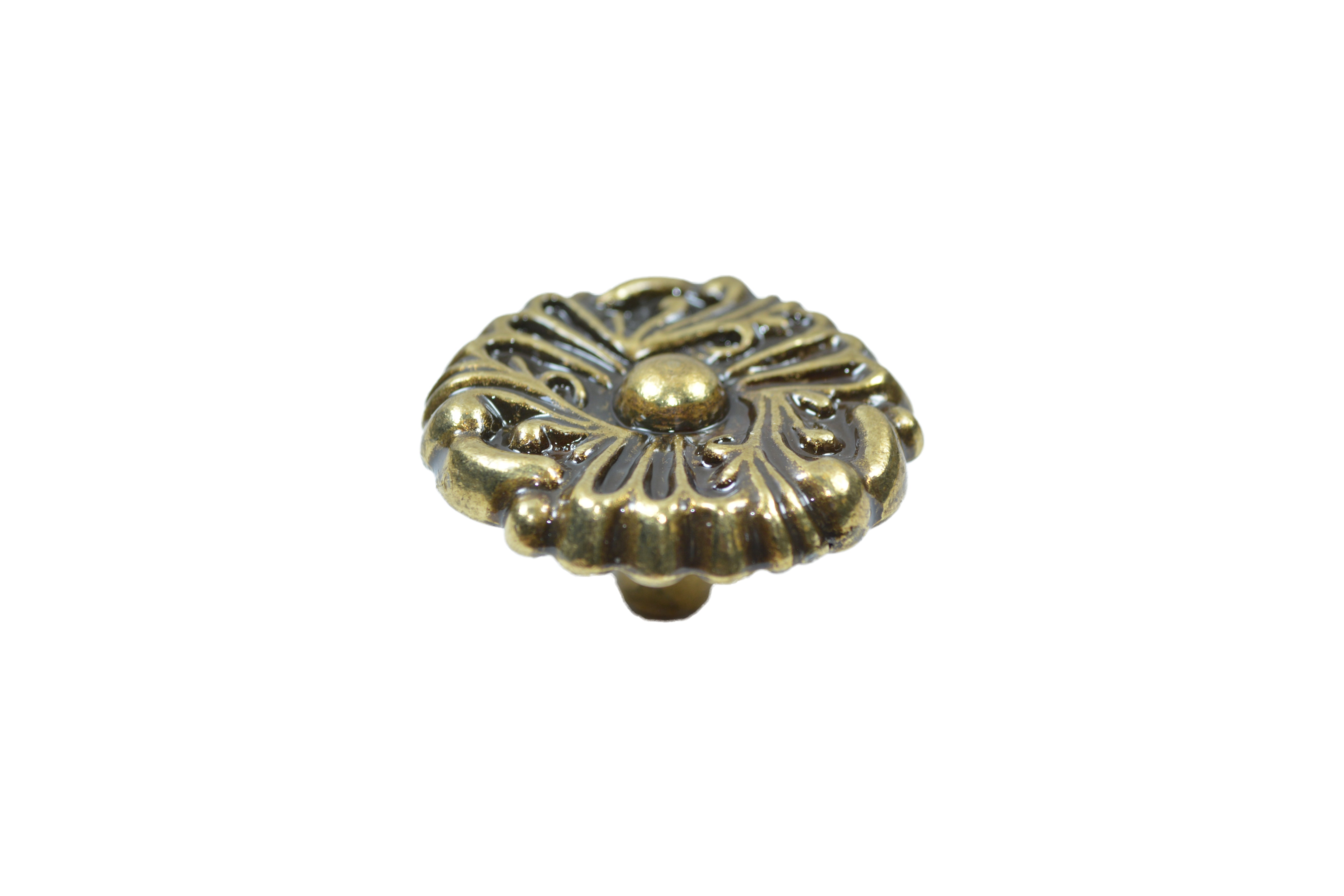 Botón Nogal Con Tornillo 7527 38 mm