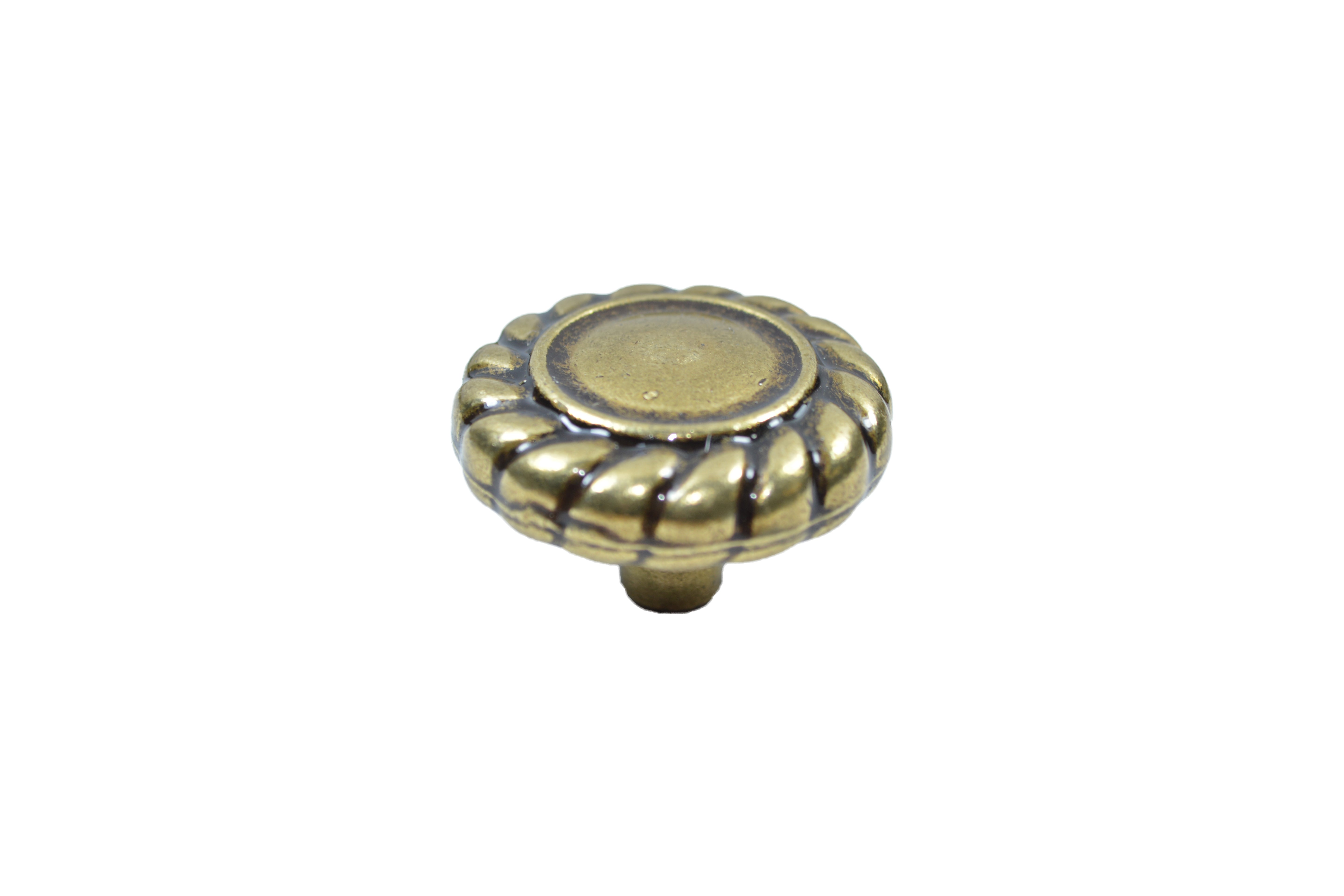 Botón Nogal Con Tornillo 7547 32 mm