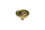 Botón Nogal Con Tornillo 7574 30 mm