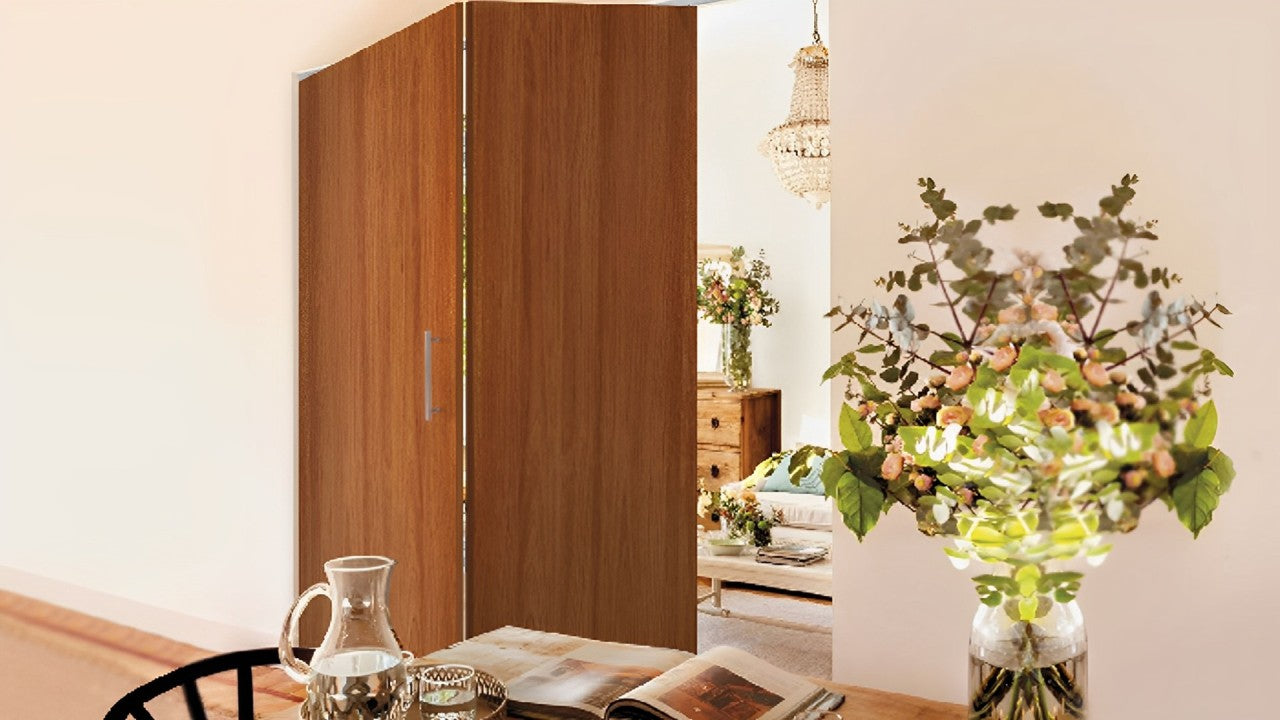 Sistema Puertas De Paso Plegables Colgantes D-80 PL 2 Hojas