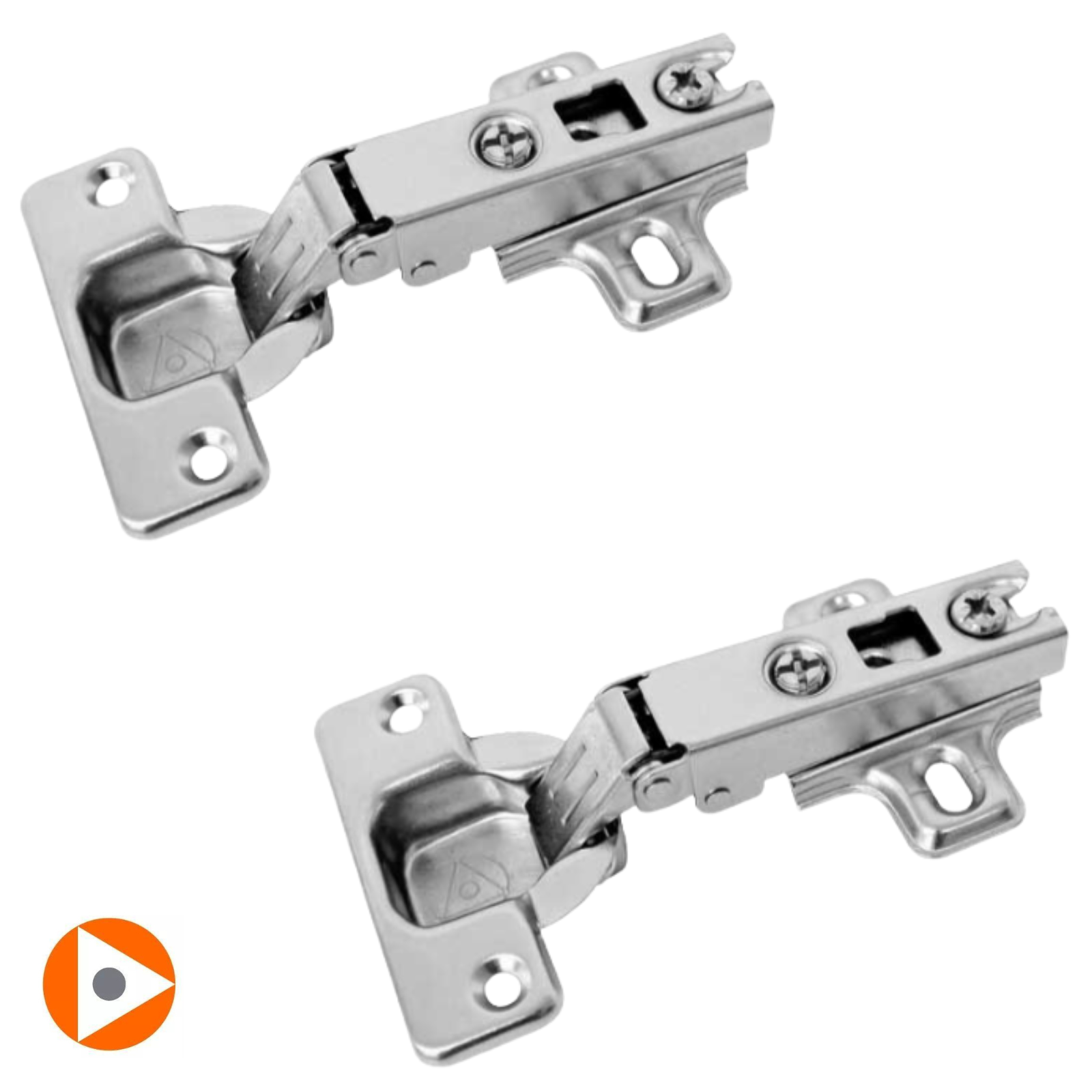 Bisagra Bidimensional 35 mm Push Open Recta Ducasse
