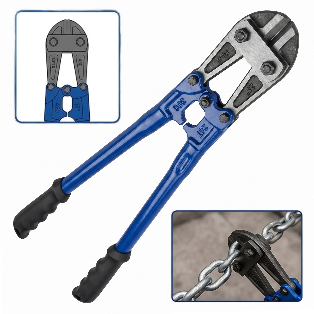 Cortaperno Cizalla Profesional 24pulg Uso Rudo Acero 12181