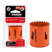 Brocasierra 1-3/4 Bimetálica (44mm) Para Madera Veker 12647