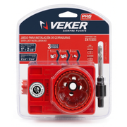 Kit Para Instalar Cerraduras Chapas Ajustable Veker 12637