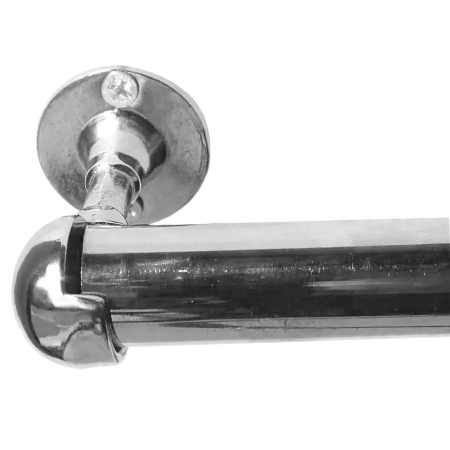 Soporte Lateral Corto Cortinero Tubo Redondo 1"