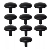 Jaladera De Botón Negro Mate Munich Handy Home