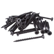 Tornillo Para Madera Aglomerado Negro 12x2 1/2'' Cruz Plana
