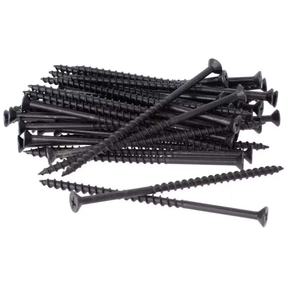 Tornillo Para Madera Aglomerado Negro 14x4'' Cruz Plana