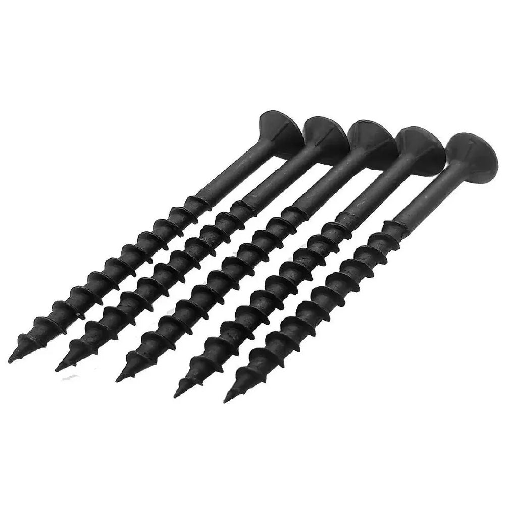 Tornillo Para Madera Aglomerado Negro 14x4'' Cruz Plana