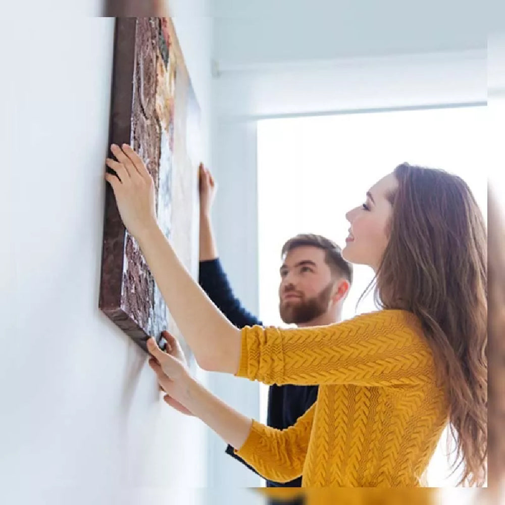 Cola de Pato Galvanizada Colgador Para Cuadros Y Marcos