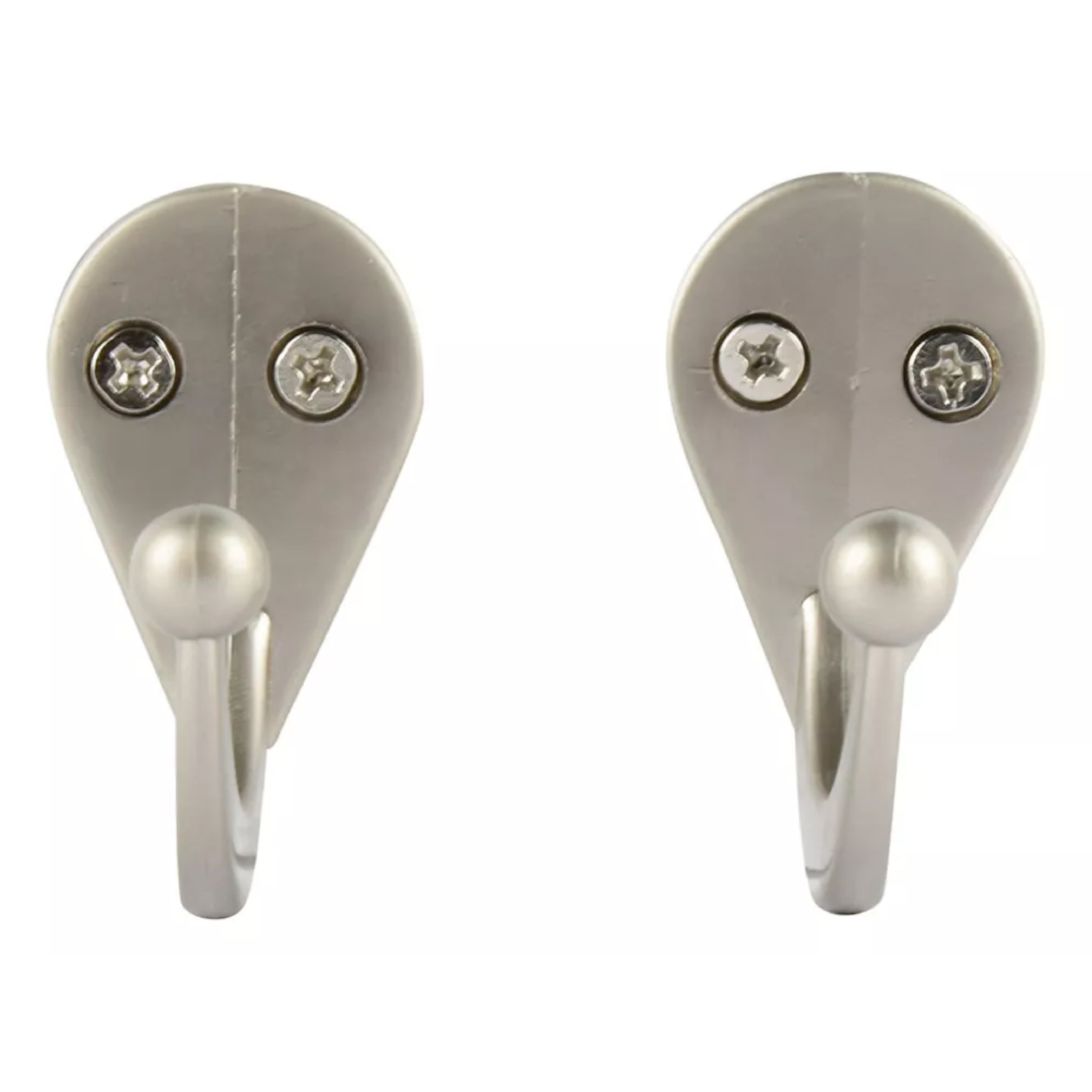 Gancho Perchero Sencillo Para Pared Níquel Satinado Handy Home
