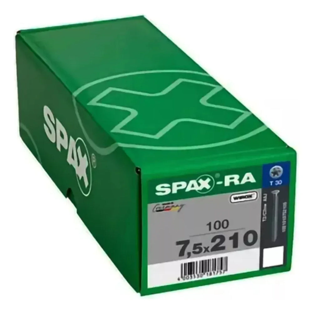 Tornillos Spax R-A Concreto 7.5x210 mm No Necesita Taquete