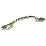 Jaladera Latón Brillante Con Tornillo 6311 91 mm