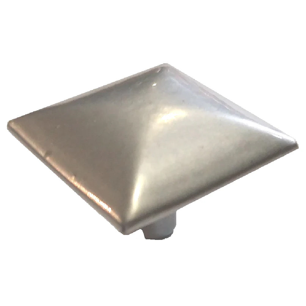 Botón Cromo Satinado Con Tornillo 7614 37 mm