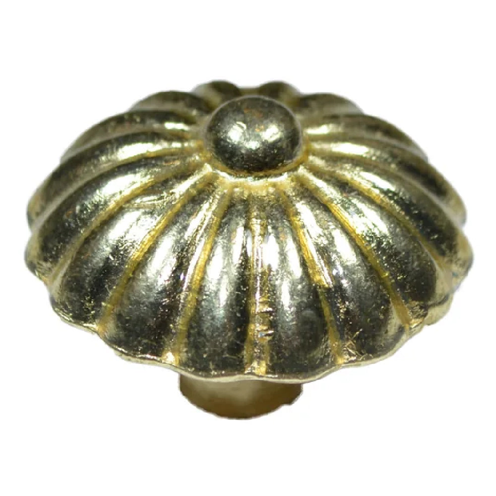 Botón Latón Brillante Con Tornillo 6323 30 mm