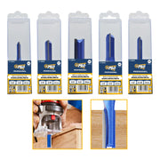 Set 5 Brocas Acanaladoras Para Router Carburo de Tungsteno