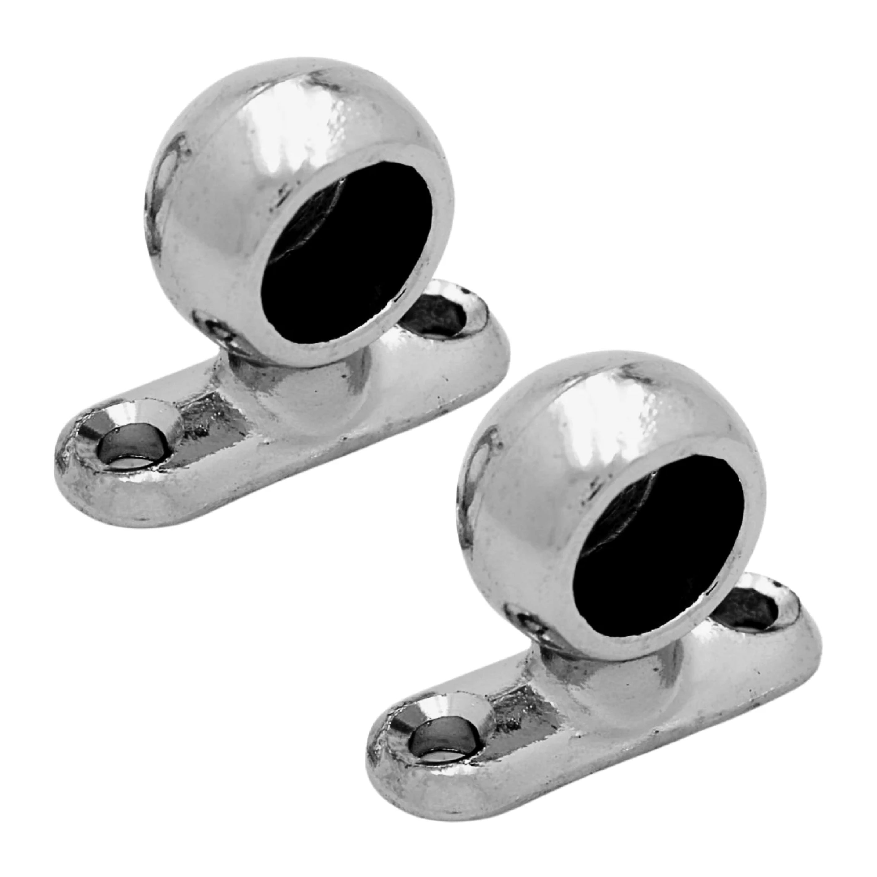 Soporte Lateral Mini Tubo Redondo 1/2" Cerrado