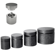 Tejuelo Negro Mate Para Puerta Métalica 1 Pieza