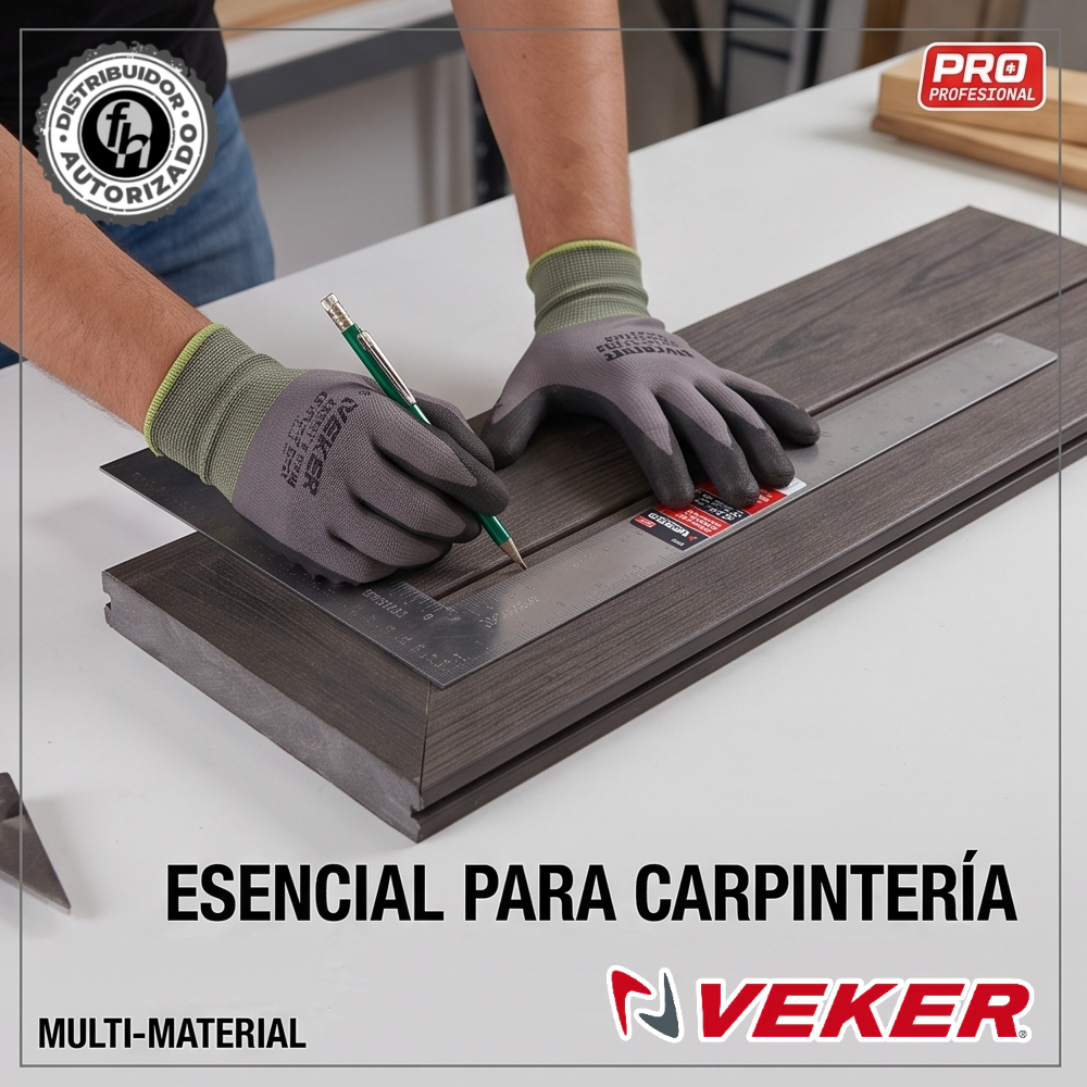 Escuadra 16x24 De Acero Para Cantero 90 Grados Veker 12237
