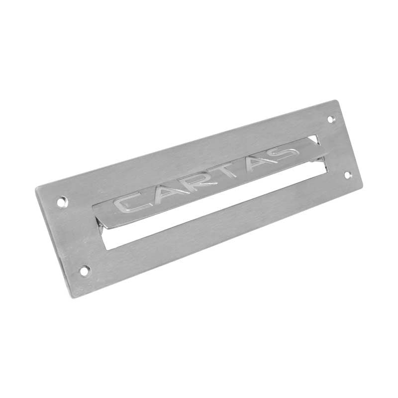 Placa de Buzón Exterior Grande Lisa Para Cartas