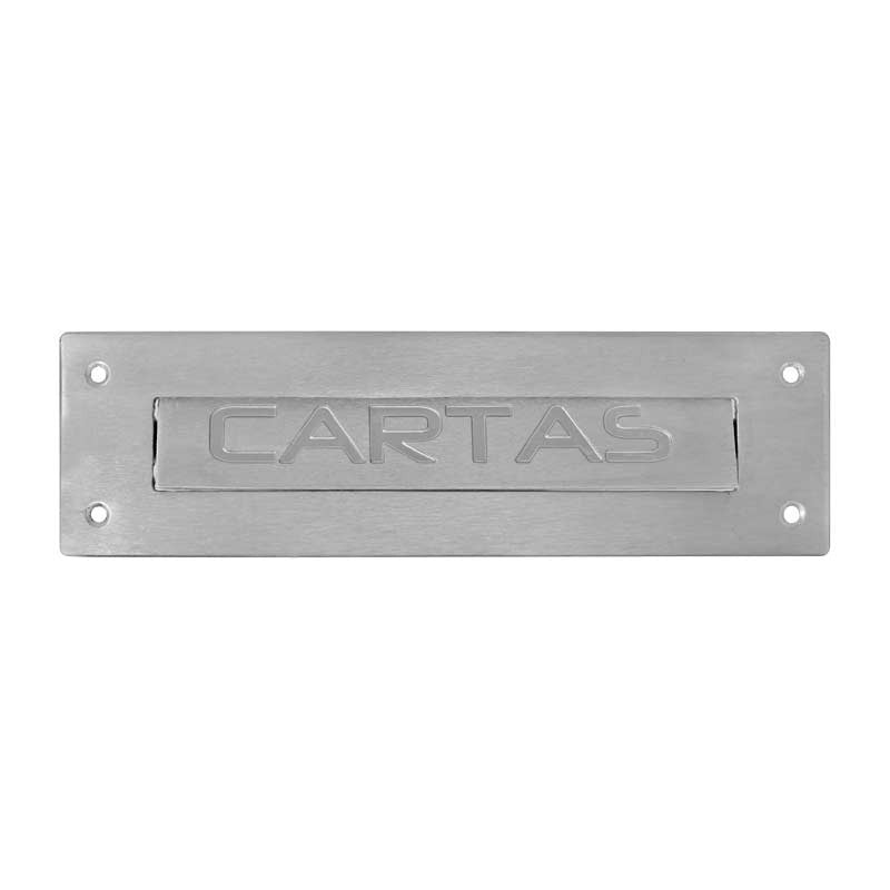 Placa de Buzón Exterior Grande Lisa Para Cartas