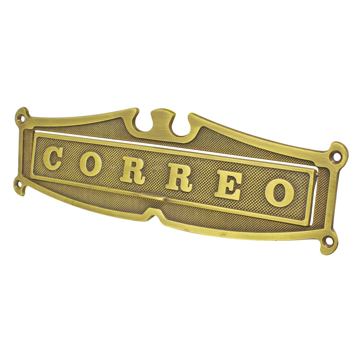 Placa de Buzón Exterior Grande Tradicional Para Cartas