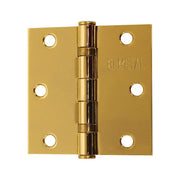 Bisagra Arquitectónica Bimetal 3x3" Latón Brillante 10 Piezas