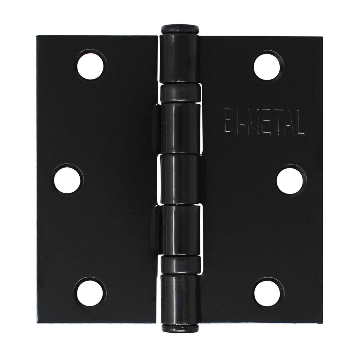Bisagra Arquitectónica Bimetal 3x3" Negro Mate 10 Piezas