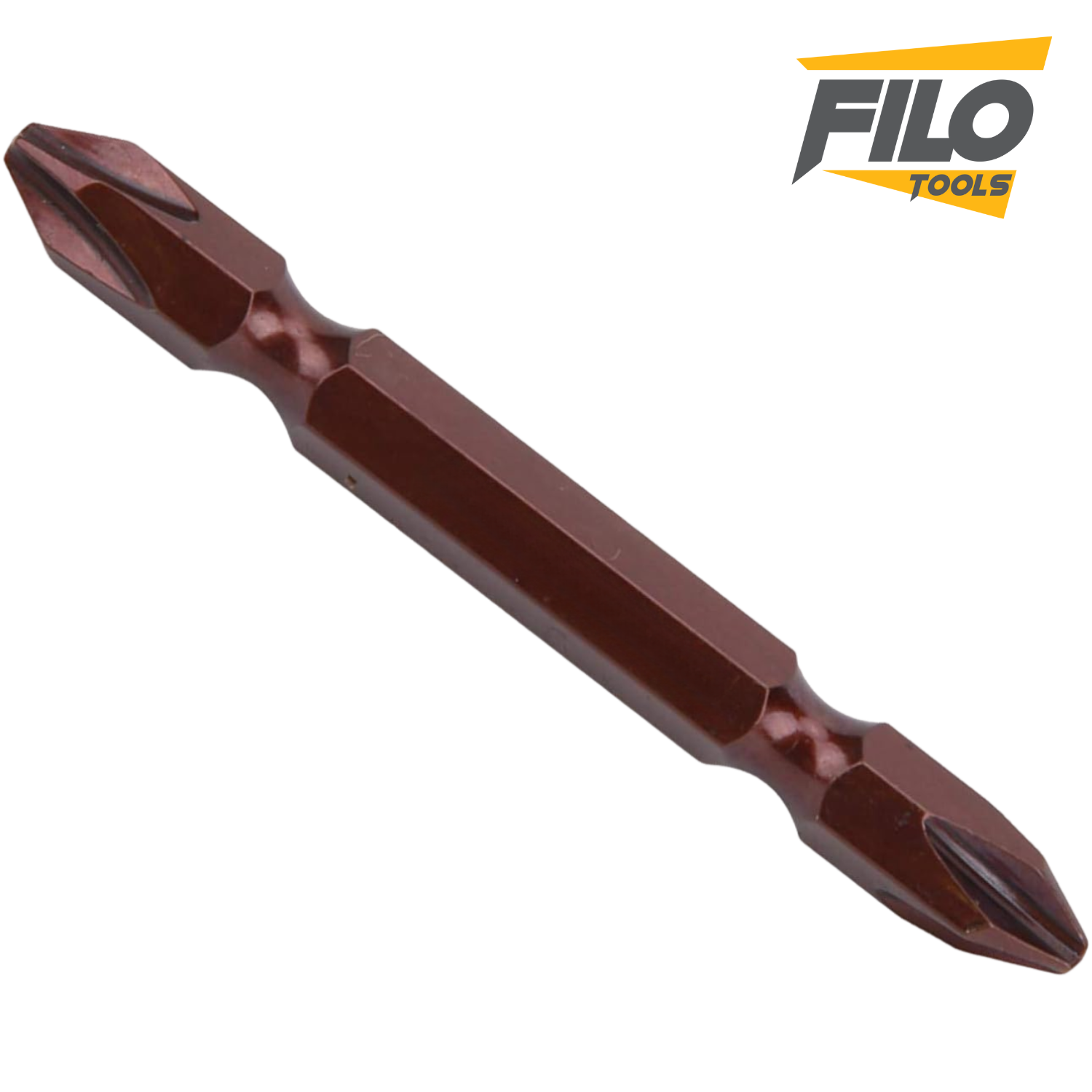 Puntas Tipo Phillips Cobre Ph2 Dobles 2 1/2" 10 Piezas