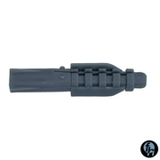 Taquete Gris De Sujecion Tipo Aleta