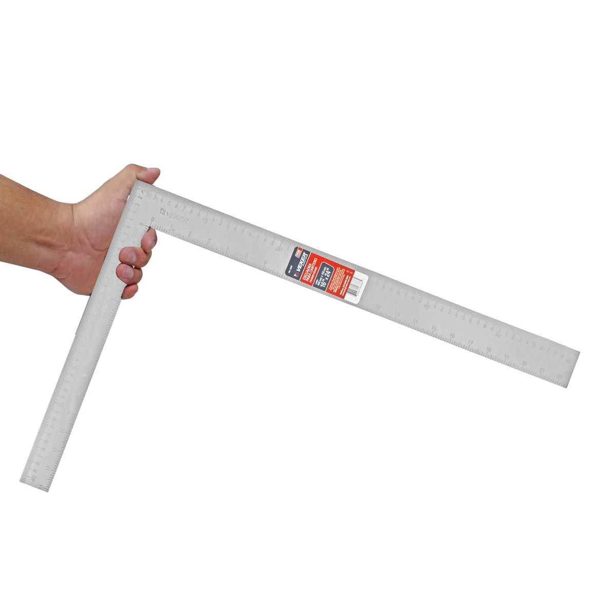 Escuadra 16x24 De Acero Para Cantero 90 Grados Veker 12237