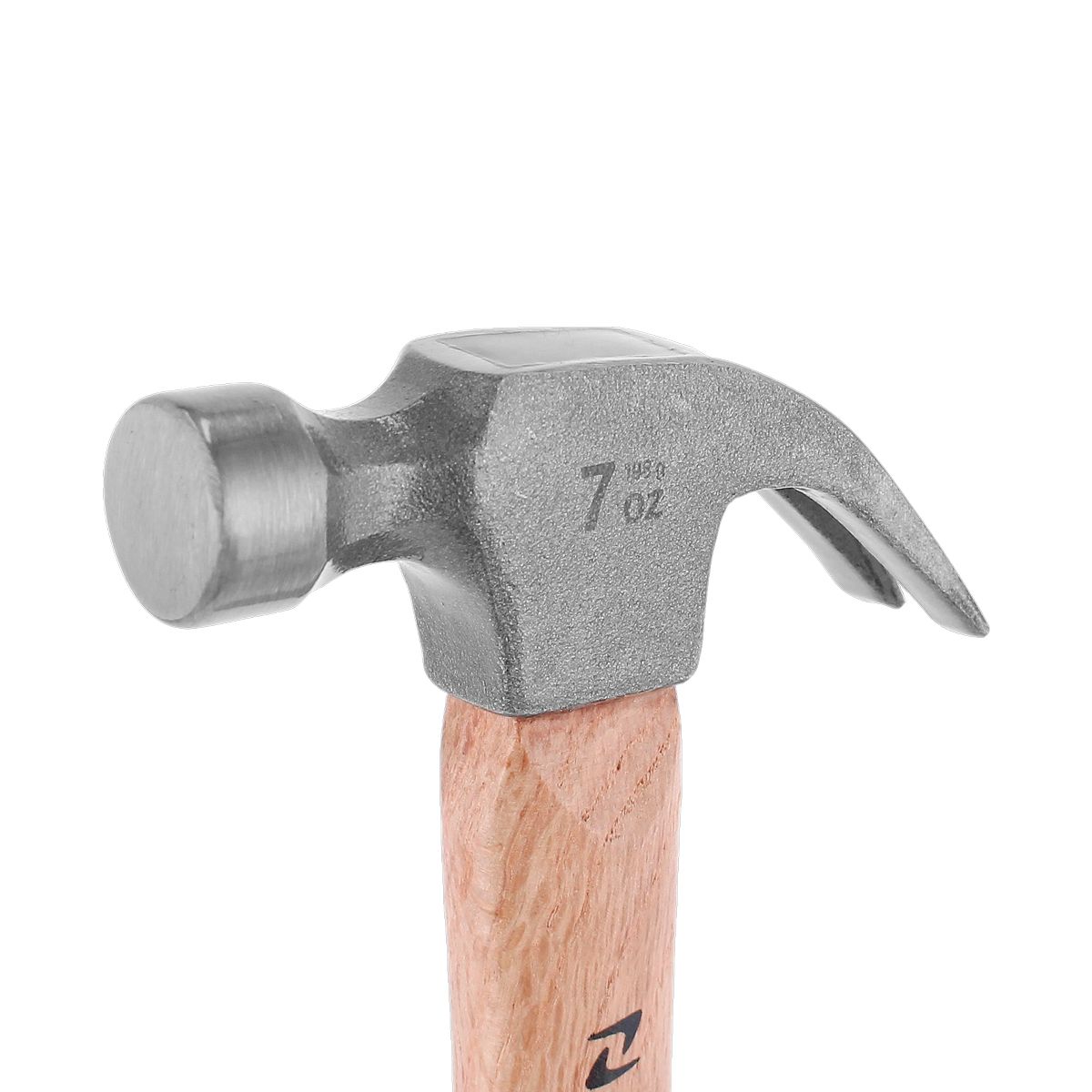 Martillo Pulido 7oz (198 gr) Uña Curva Mango Madera Veker 12314